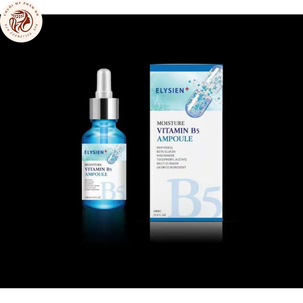 Serum Vitamin B5 Elysien Moisture ampoule , tinh chất dưỡng phục hồi, chăm sóc da nhạy cảm