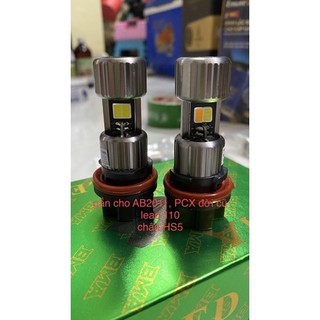 Đèn pha led hs5 gắn cho ab2011-pcx-lead110