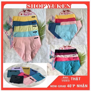 Combo 5 quần lót su nữ. quần lót nữ su đúc không đường may 45-65kg.