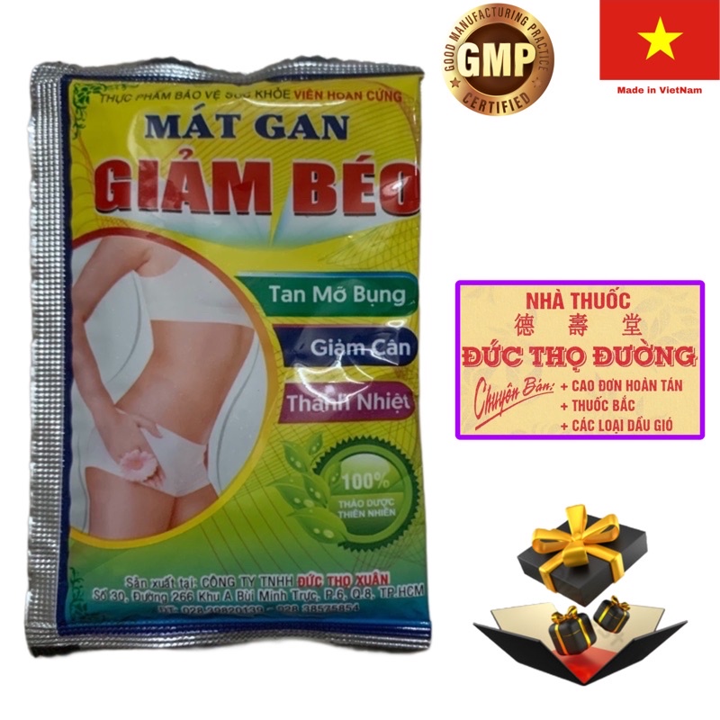 Mát gan - Giảm béo - Tan mỡ bụng - Giảm cân - Thanh nhiệt