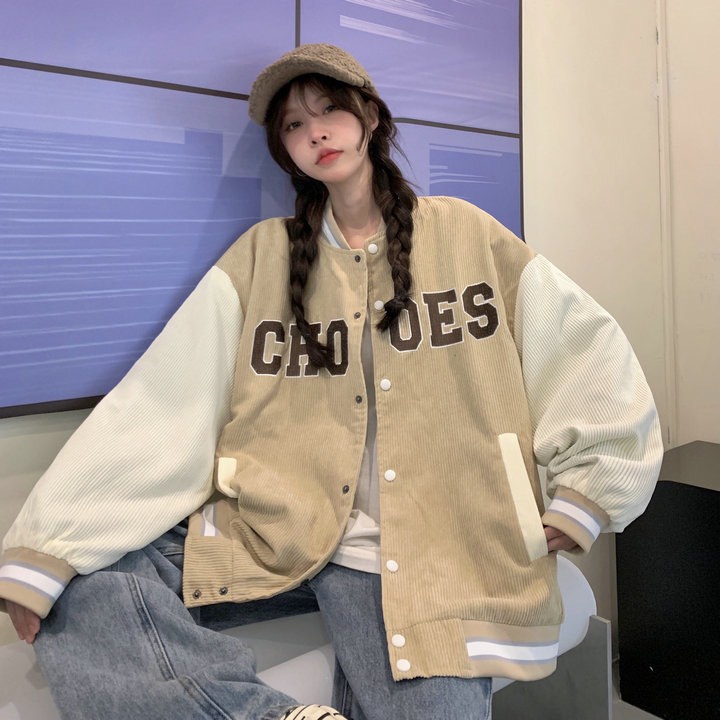 Áo Khoác Bomber Nam Nữ Basic Phong Cách Hàn Quốc, Áo Hoodie Nhung Tăm Form Rộng Oversize Dontcry Unisex Ullzang KH1 2022
