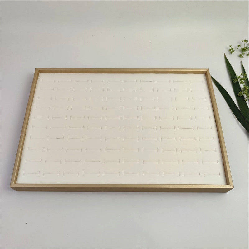 Trang Sức Hoa Tai Trang Sức.Khay Trưng Bày Nhẫn Thiết Kế Độc Đáo Tiện Dụng Khay Trưng Bày Nhẫn 100 Ô Bằng Da Cao Cấp
