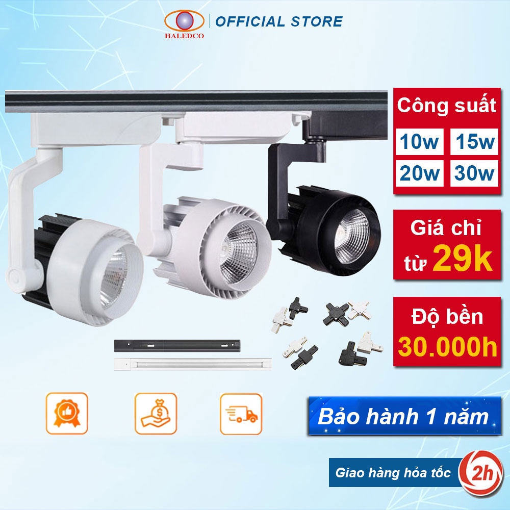 Đèn Rọi Ray, Đèn Rọi Khửu, Đèn Led Rọi Công Suất 20W, 30W Haledco Bảo Hành 1 Năm