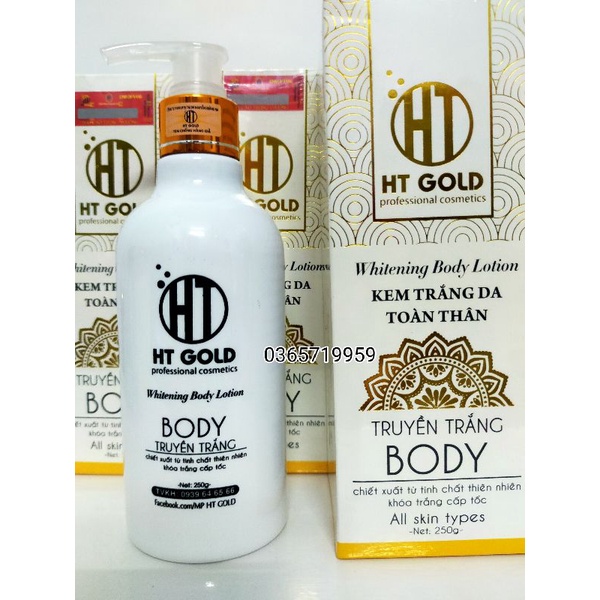 kem truyền trắng BODY ht gold (250g)