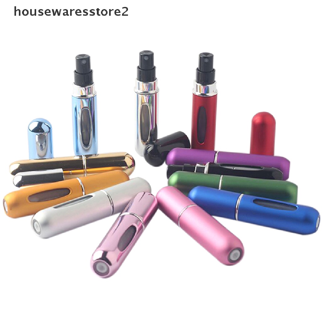 [housewaresstore2] Ốp Chai Nước Hoa 5Ml Nhỏ Gọn Có Thể Bơm Lại Dùng Khi Đi Du Lịch Túi Xách Thiết Kế Đơn Giản Thời Trang Cao Cấp