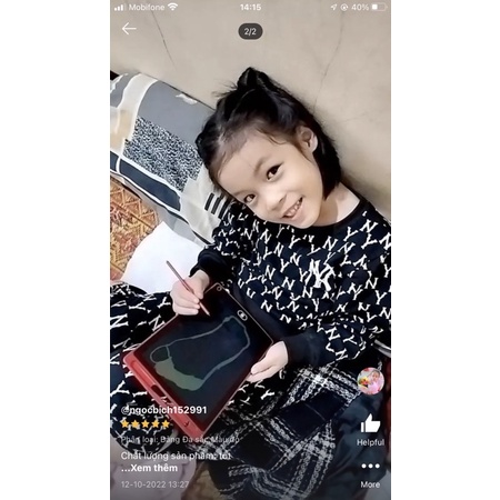 Bảng vẽ tự xoá cho bé