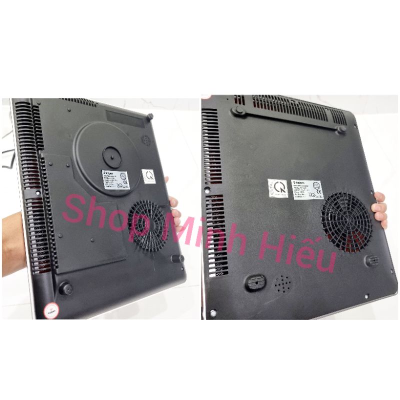 Bếp từ Kalpen 1613 1616 1619 nấu siêu nhanh với vòng từ kép 2200w kèm nồi lẩu 28cm