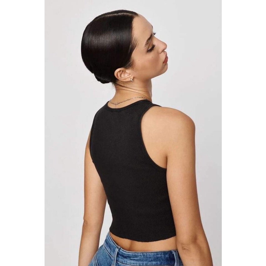 Áo sát nách, Croptop ba lỗ in nhiều mẫu