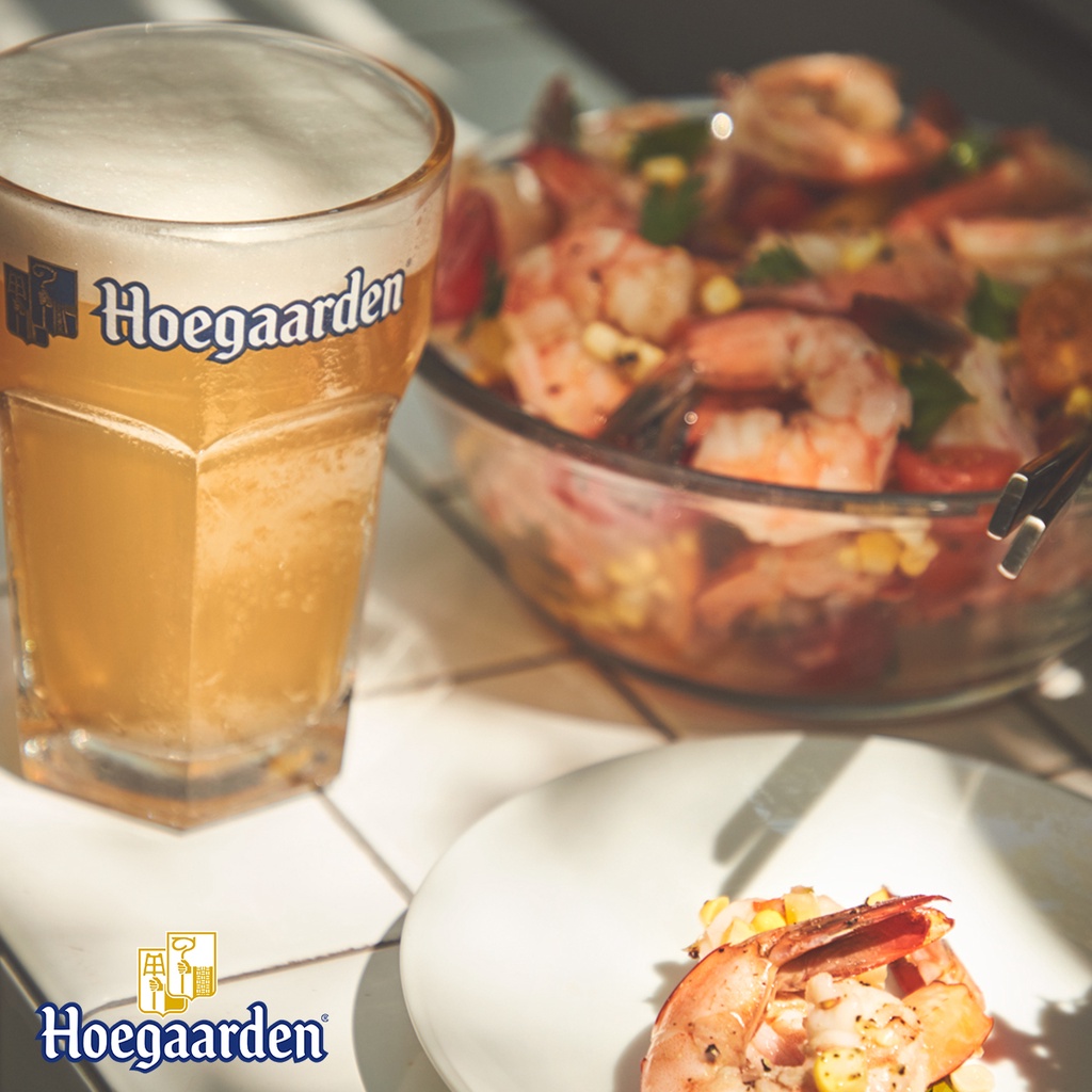 Bia Hoegaarden white bỉ thùng 24 lon (330ml/lon)