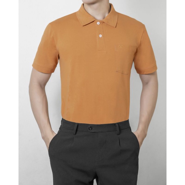 Áo thun Polo cotton 100% - dáng công sở, mát mịn, đơn giản, tinh tế, có túi ngực QT POLO
