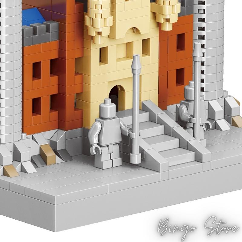 MÔ HÌNH LẮP RÁP LÂU ĐÀI NEW SCHWANTERIN 3948 CHI TIẾT