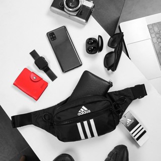 Túi Bao Tử Adi.das 2021 Túi Đeo Hông Đeo Ngực 2 Ngăn Tiện Lợi Chống Nước