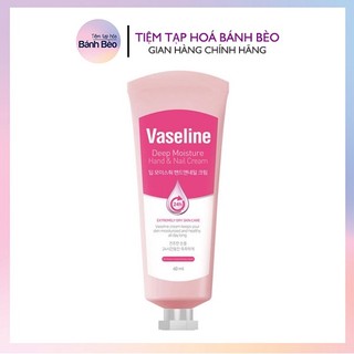 Kem Dưỡng Tay Vaseline Deep Moisture Hand & Nail Cream 60ml