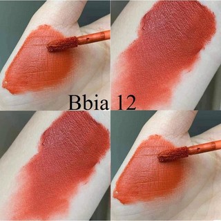 [Siêu hot ]Son Kem Lì Bibia 12 màu Cam Cháy