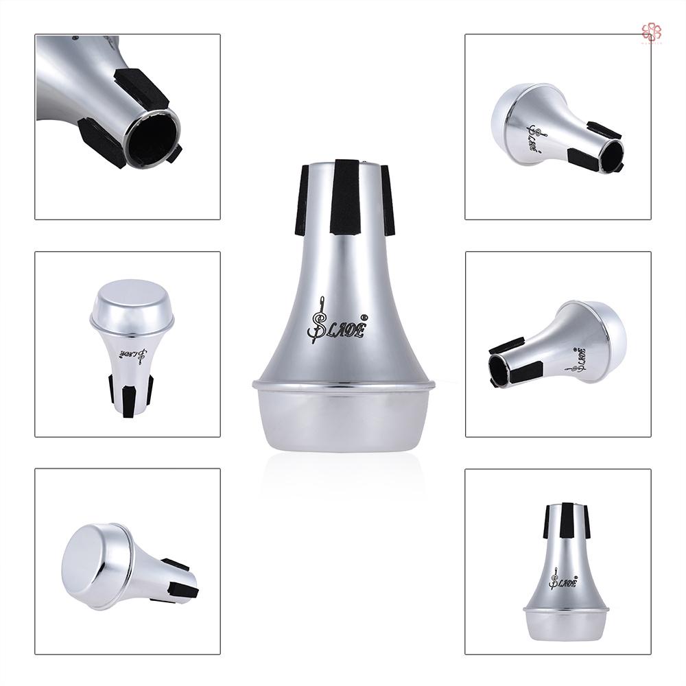 Kèn Trumpet Mini Giảm Thanh Thẳng Nhẹ Chất Liệu ABS