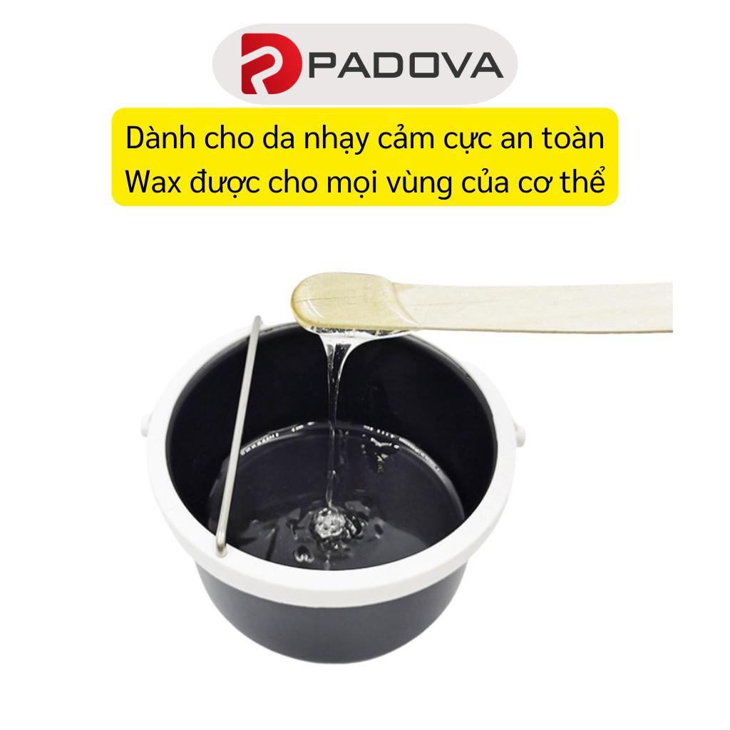 Túi 100gr Sáp Wax Lông Trong Suốt Premium Thơm Mùi Kẹo Siêu Bám Lông Tặng Que PADOVA 1010