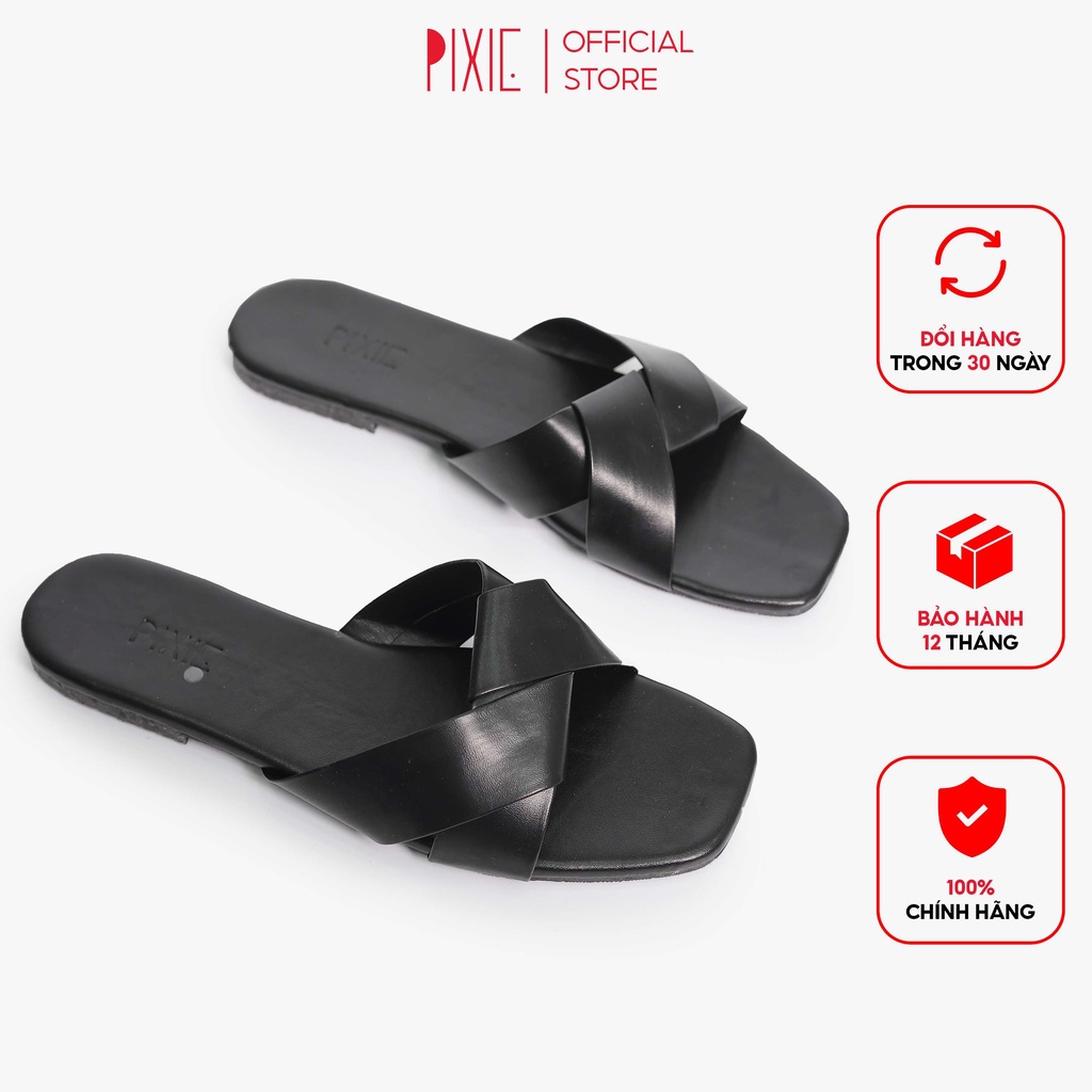Dép Lê Bệt Quai Đan Chéo Pixie X907