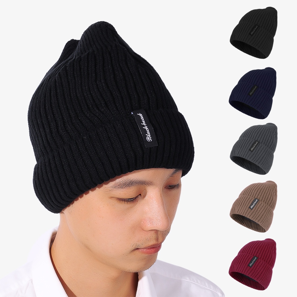 Mũ beanie Trùm Đầu Mềm Mại Dày Dặn Giữ Ấm Mùa Đông Phong Cách Hip hop Thời Trang Cho Nam Và Nữ