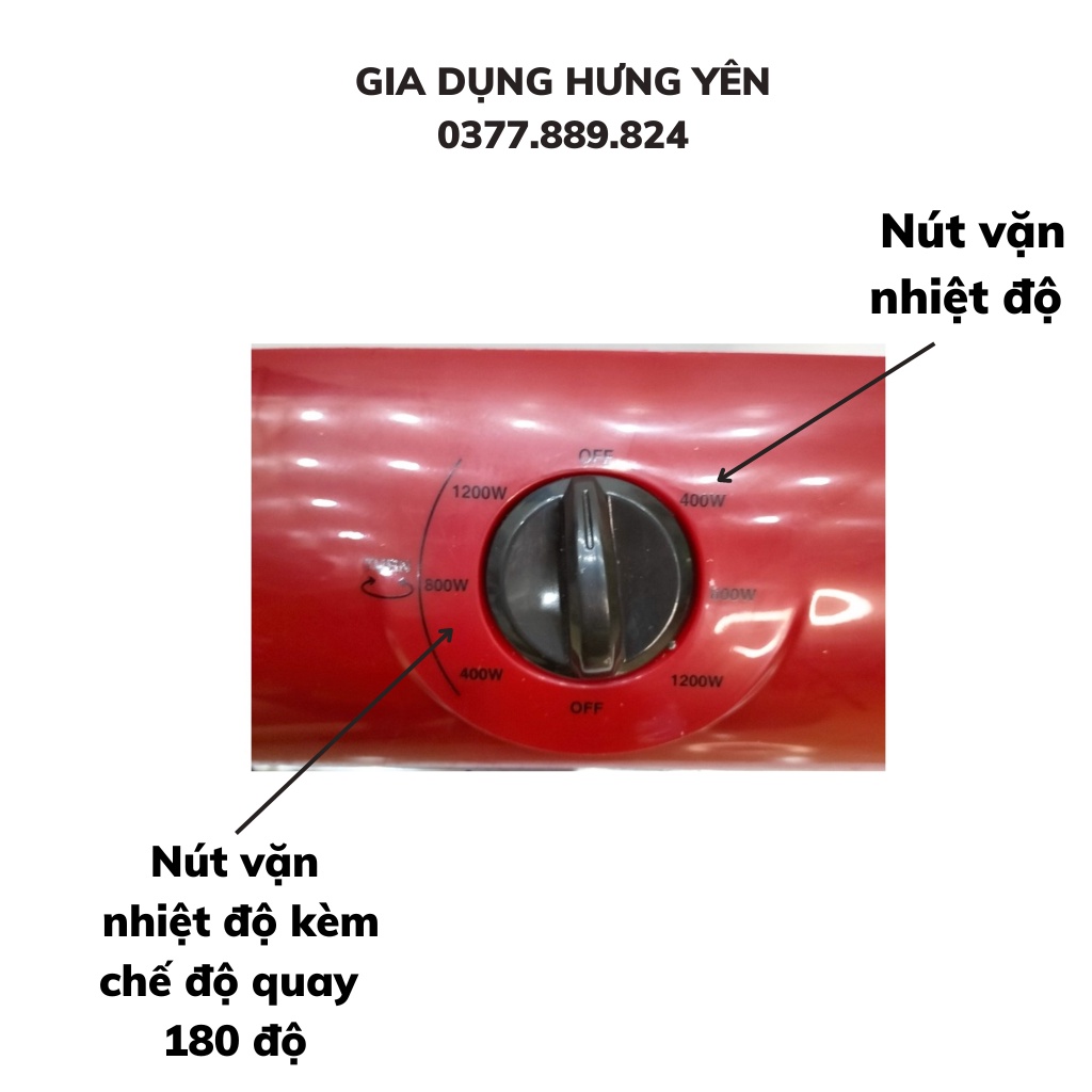 Đèn sưởi phòng Sunhouse 3 bóng SHD7016, máy sưởi điện sunhouse làm nóng nhanh, không gây khô da hàng chính BH 12 tháng