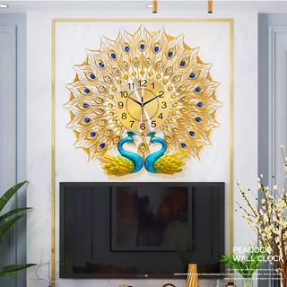 Đồng hồ decor công đôi trang trí 3D ấn tượng mã L618 size 70cm