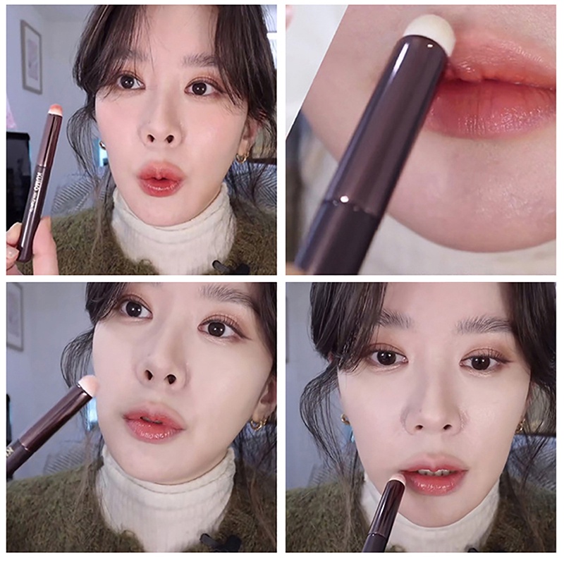 Cọ Tô Son Môi Sợi Tổng Hợp Mềm Mại