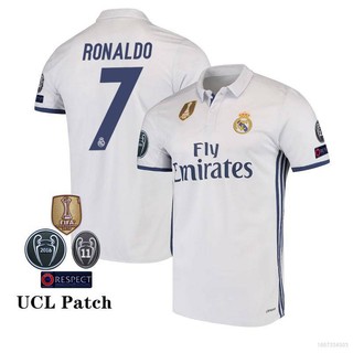 Áo thun polo real madrid số 7 16 / 17 câu lạc bộ real madrid