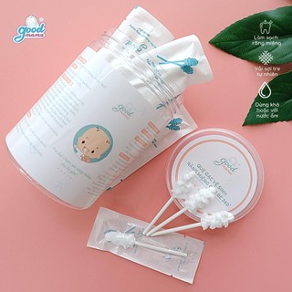 Que gạc vệ sinh răng miệng cho bé 360°Goodmama dành cho trẻ từ 0-2 tuổi