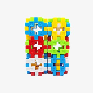 Đồ chơi xếp hình khối 32M nhỏ mầm non - Đồ chơi lego xếp hình