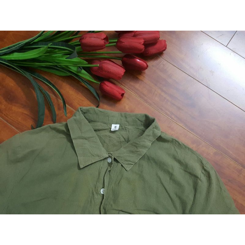 VÁY SƠ MI DÁNG DÀI