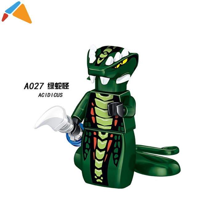 Đồ Chơi Lego Ninjago Rắn Minifigures Skales Acidicus Pythor Chokun Ninja Series