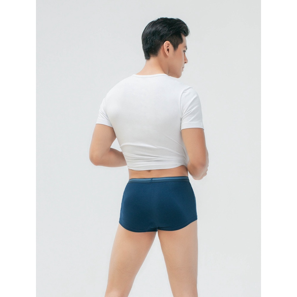 Quần lót nam cotton kháng khuẩn dáng trunk thấm hút nâng đỡ ONOFF 18UO23A018