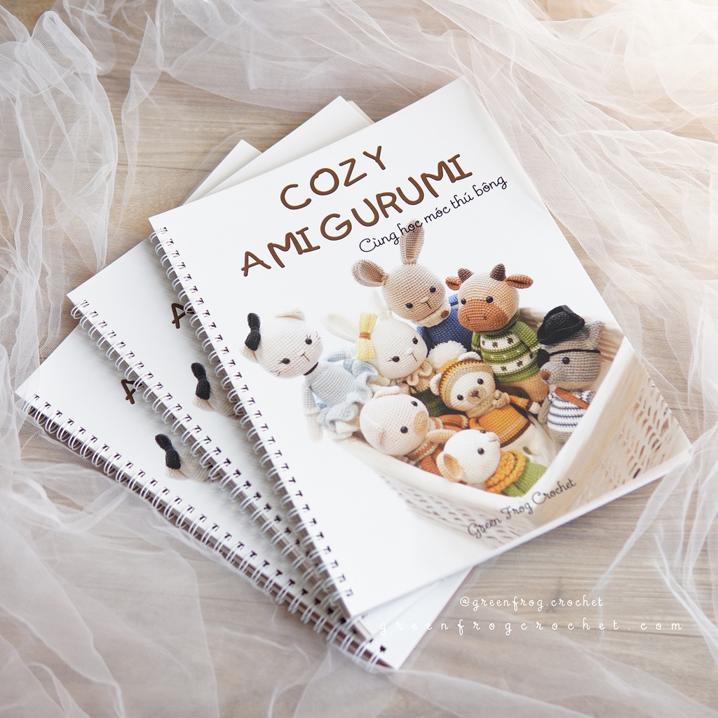 Hướng Dẫn Móc Len Thú Bông Cozy Amigurumi