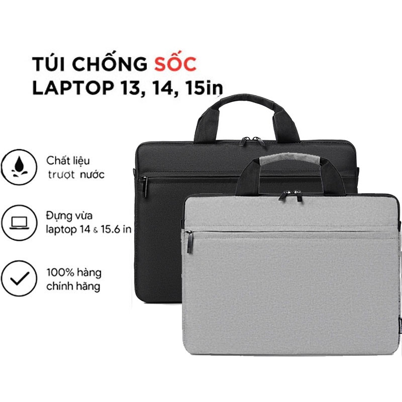 Túi Xách Chống Sốc Bảo Vệ Laptop Macbook 13 inch 14inch 15inch 15in6 15.6in BEE GEE 0152
