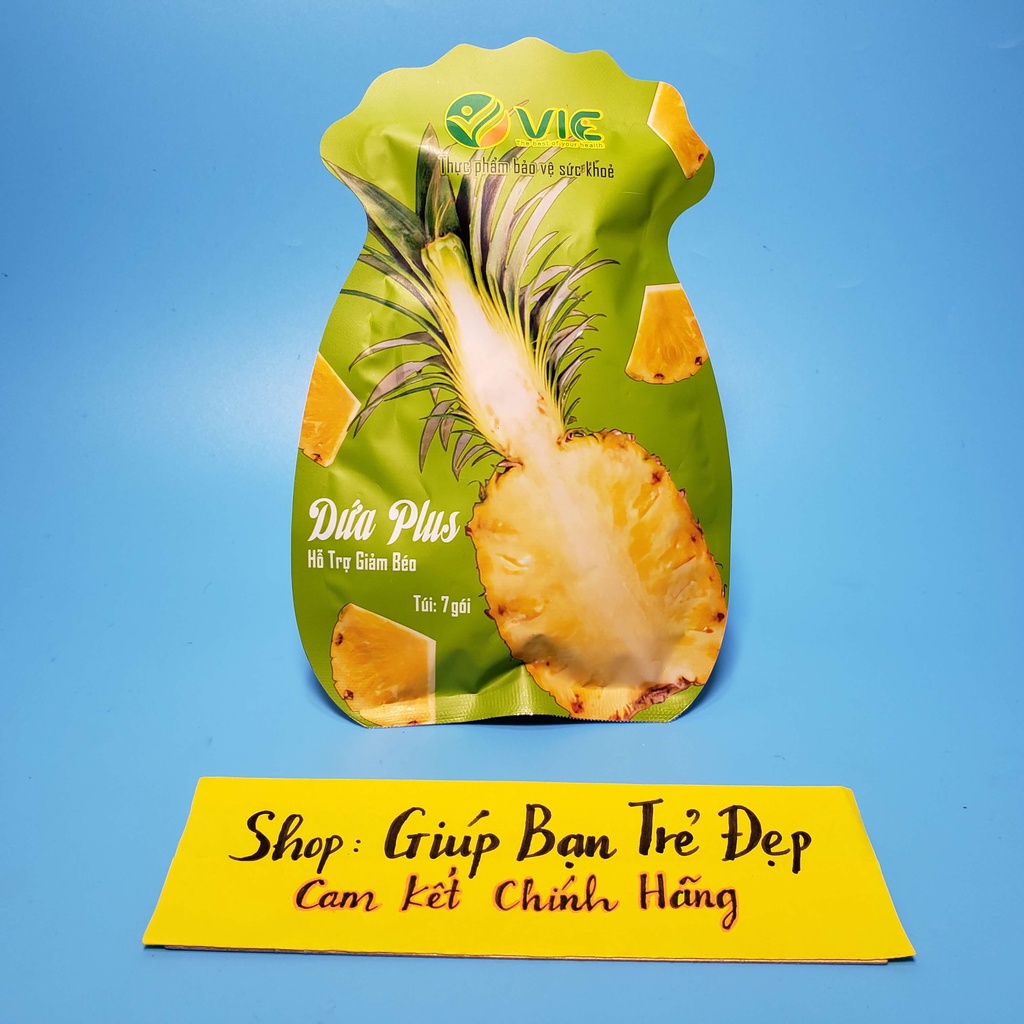 Kẹo dứa giảm cân túi 7 viên 7 vị -  ĐT14