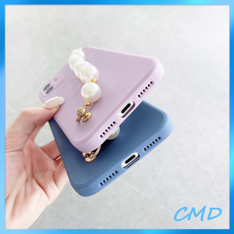 Ốp Điện Thoại Có Dây Đeo Ngọc Trai Cho iphone 6/6plus/6s/6splus/7/7plus/8/8plus/x/xr/xs/11/12/pro/max/plus/promax/-019