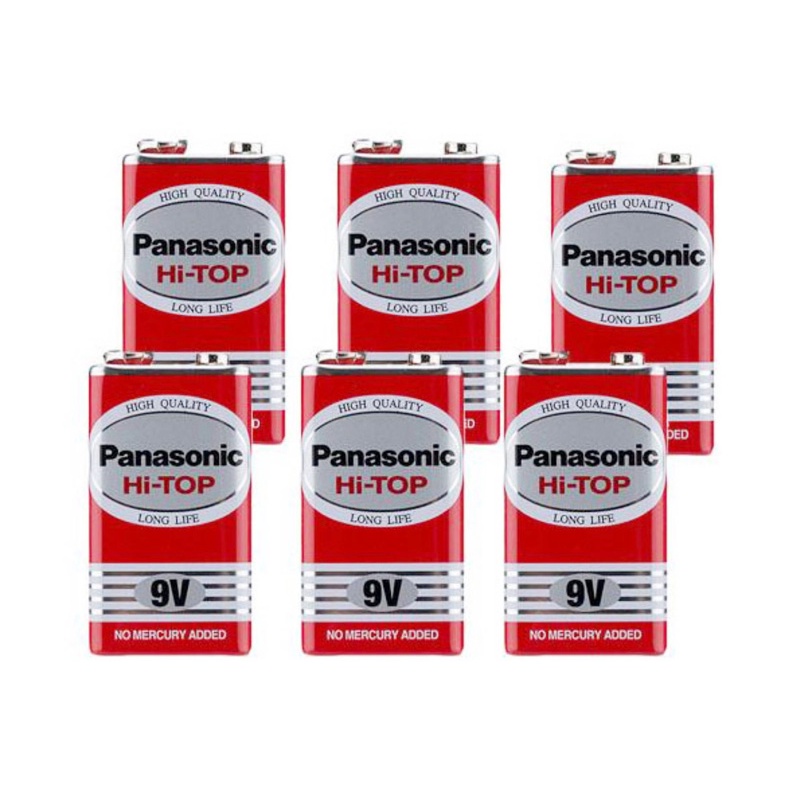 01 hộp Pin vuông 9V Panasonic  hàng chính hãng.