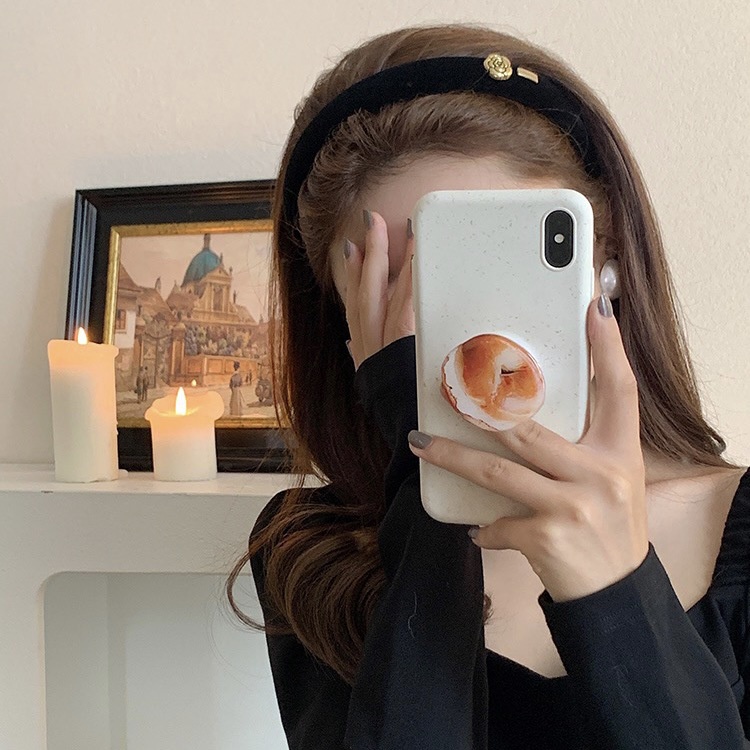 Băng Đô Hoa Trà Thời Trang Vintage Cho Nữ