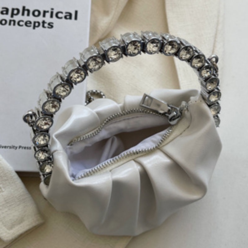 Túi Đeo Vai mini Kết Cấu Cao Cấp Có Dây Xích Thời Trang Cho Nữ