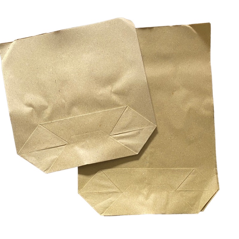 100 Túi Giấy Xi Măng Đựng Bánh 16x20cm