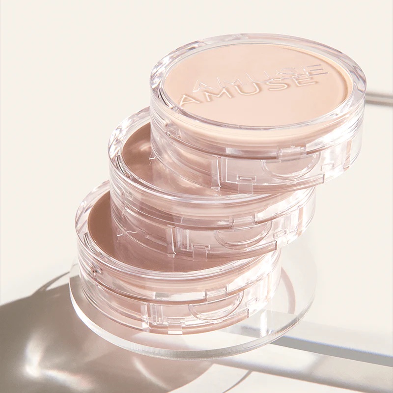 Phấn Nước Thuần Chay AMUSE Skin Tune Vegan Cover Cushion SPF 45 PA++