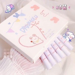 SET 6 SON DANMOLU THỎ TRẮNG
