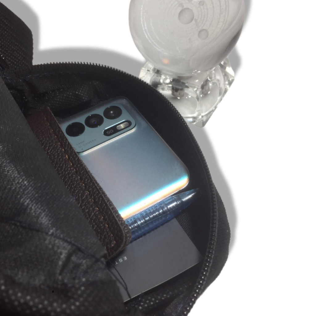 Túi MiniBag Màu Trơn Dễ Phối Đồ TX-0516  - Túi Đeo Chéo Nam Có hoa