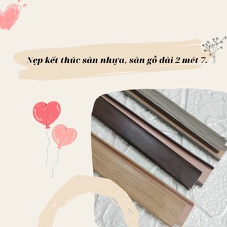 Nẹp kết thúc sàn nhựa sàn gỗ dài 2m7