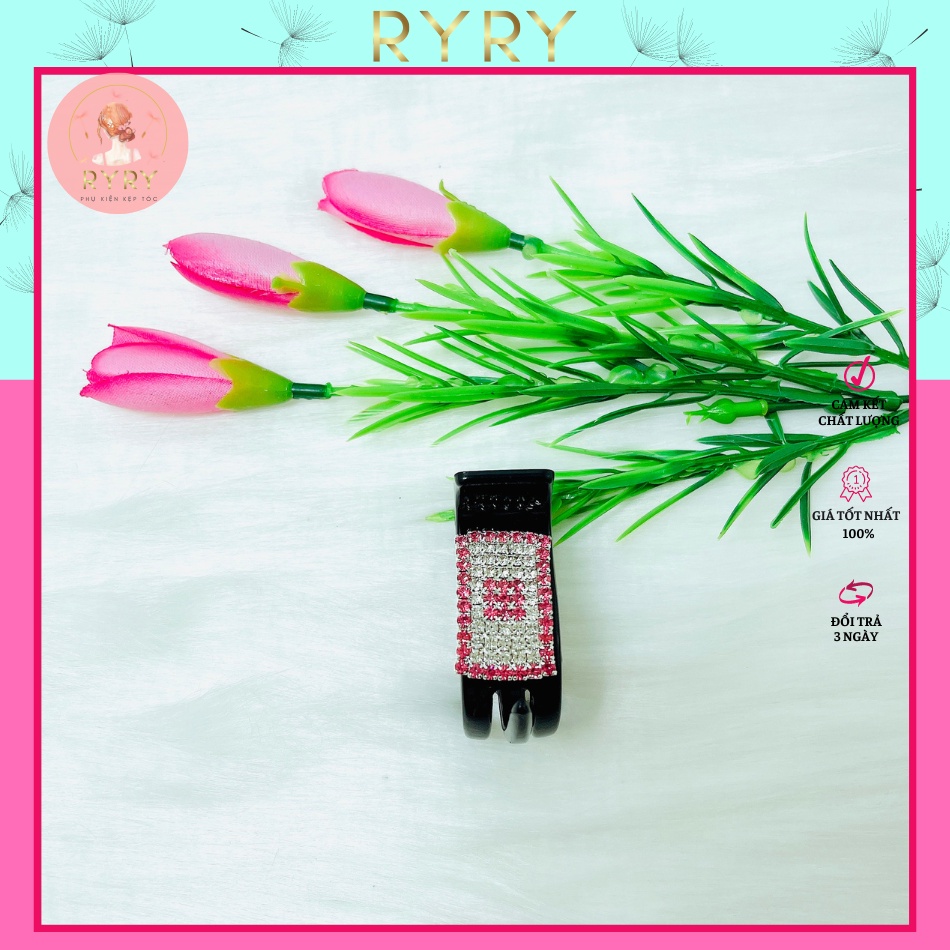 Kẹp Càng Cua 3 Răng Đính Đá Xinh Xắn Hàng Loại 1