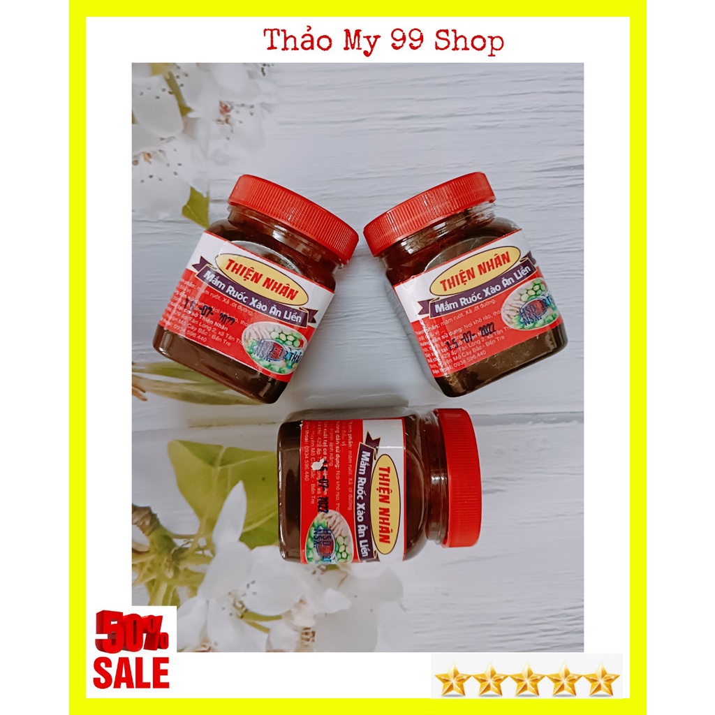 HỦ 200GR MẮM RUỐC THIỆN NHÂN LOẠI NGON - BÁNH LÁ MƠ SHOP