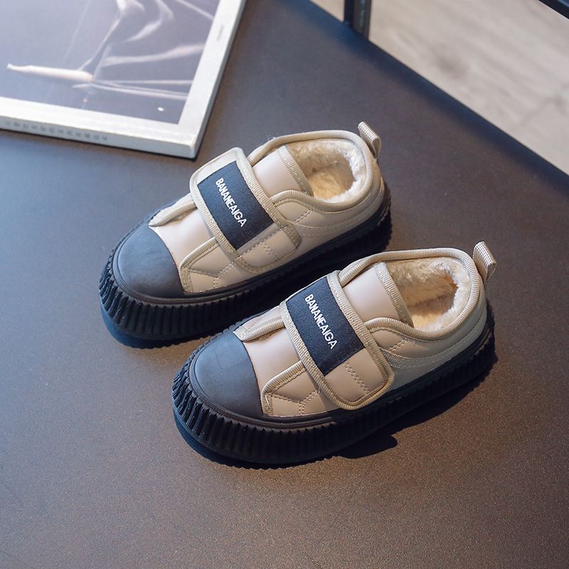 Oeteo Giày Thể Thao Khóa Dán Thời Trang Cho Bé