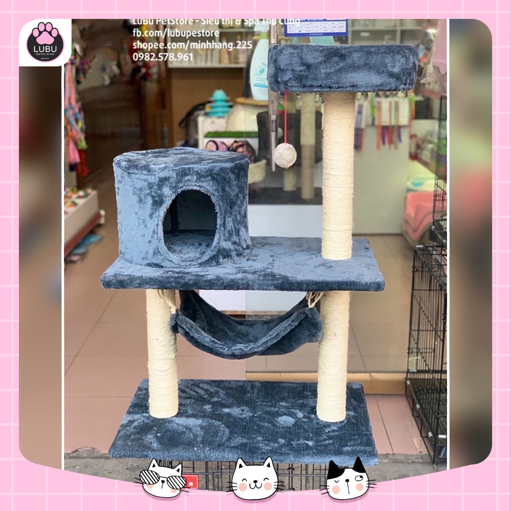 Cattree 3 tầng siêu to ( 90*60*40cm)