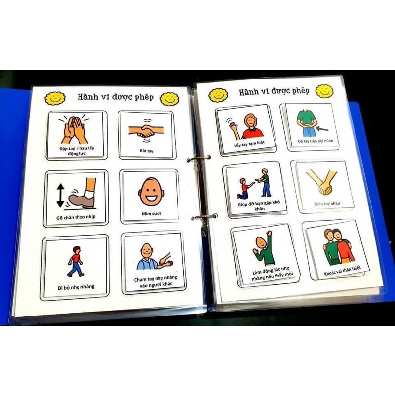 Học liệu quản lý hành vi cho bé