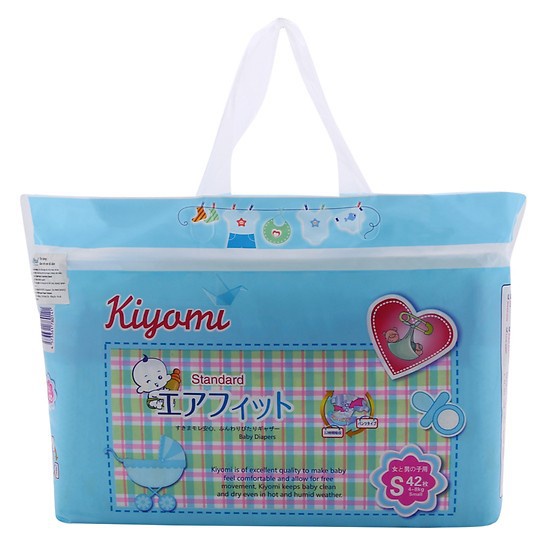 Bỉm Kiyomi dán S42 - hàng miếng tặng