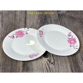 Đĩa 6 cạn tp 1736 sứ bát bảo cao cấp, since_1977